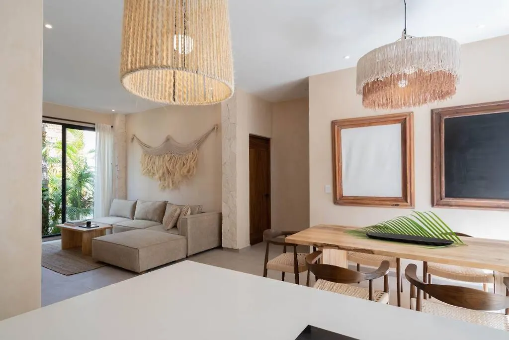 Lujoso Departamento Boho-Chic Con Alberca Privada Apartment Tulum 0*,  Mexico