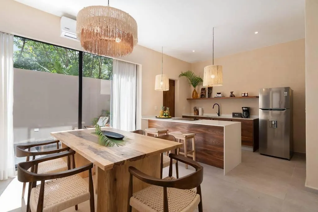 Lujoso Departamento Boho-Chic Con Alberca Privada Apartment Tulum Mexico