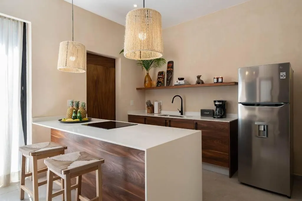 Lujoso Departamento Boho-Chic Con Alberca Privada Apartment Tulum Mexico