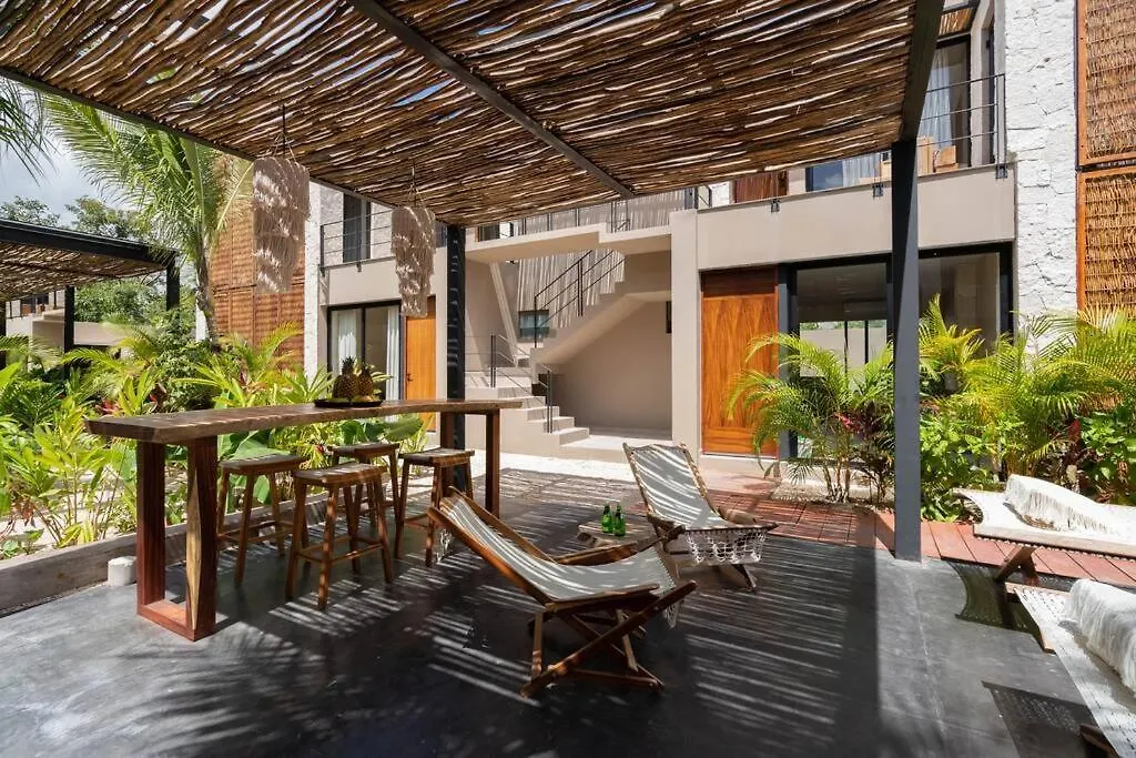 Lujoso Departamento Boho-Chic Con Alberca Privada Apartment Tulum 0*,