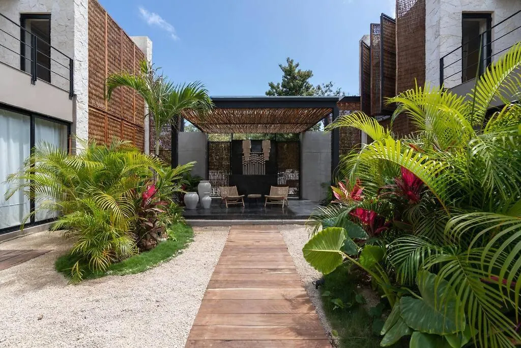 Lujoso Departamento Boho-Chic Con Alberca Privada Apartment Tulum Mexico