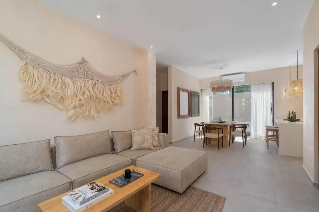 Lujoso Departamento Boho-Chic Con Alberca Privada Apartment Tulum 0*,